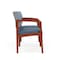 Lesro Lenox 2 Seat Tandem Seating W/ Arm, 44 in W 26 in L 31.5 in H LW2103 - alternate 3